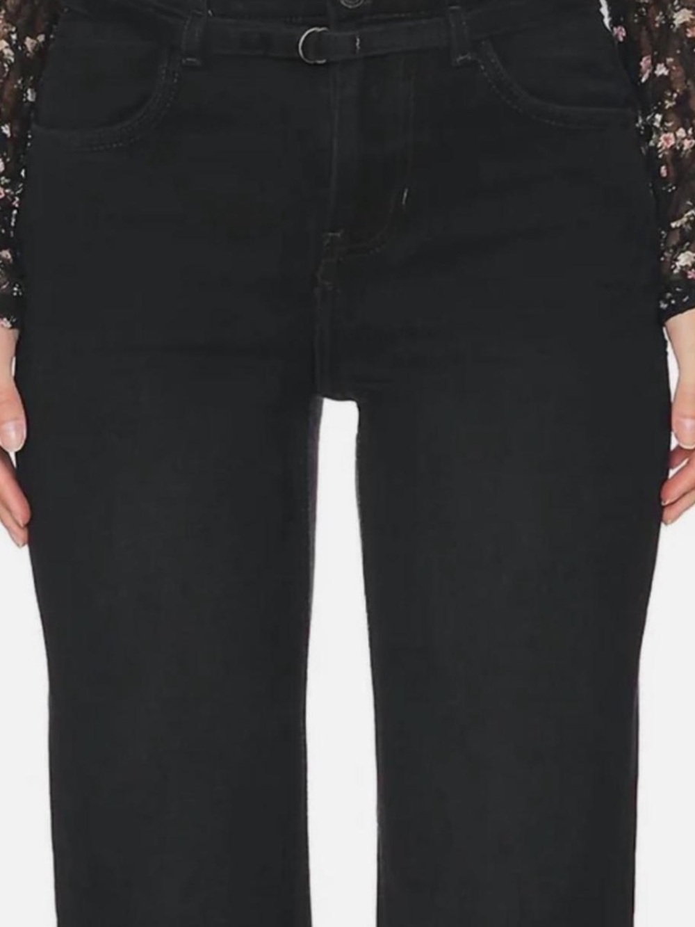 Classic Black High-Rise Women’s flare Jeans